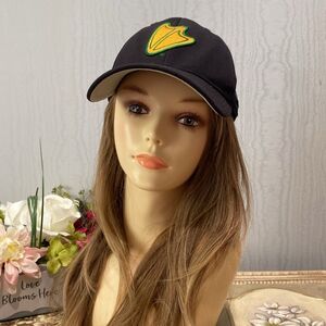 NCAA Oregon Ducks Cap Hat Adjustable Unisex Black Gold Green